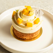 Coconut Mango Dacquoise