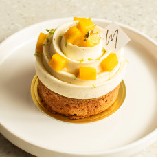 Coconut Mango Dacquoise