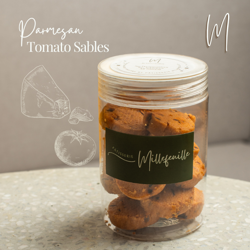 Sablés Parmesan Tomato