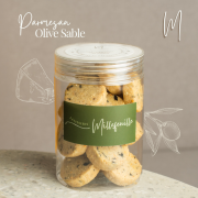 Sablés Parmesan Olive