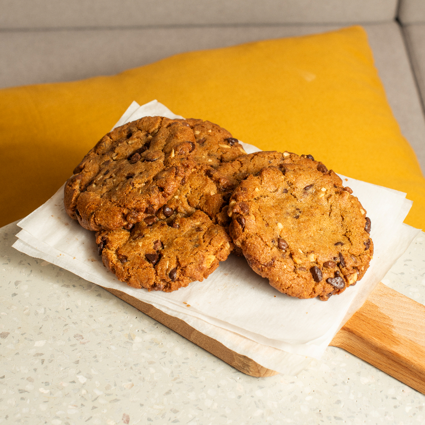 Milk Chocolate Hazelnut Cookies -12pcs