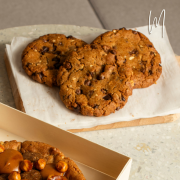 Milk Chocolate Hazelnut Cookies -12pcs