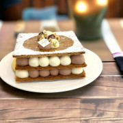 Chocolate and Vanilla Millefeuille