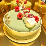 Pistachio and Raspberry Mousse Cake 15cm