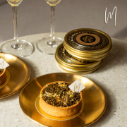 Caviar & Crabmeat Tart (one pair)